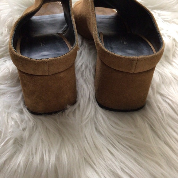 3.1 Phillip Lim Brown Suede Mules with Block Heel - Picture 6 of 9